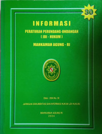 Image of Informasi Peraturan Perundang-Undangan (JDI-HUKUM) Mahkamah Agung-RI