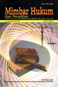 Image of Mimbar Hukum Dan Peradilan ; No. 68, Februari 2009